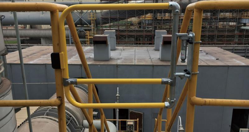 行车轨道水平生命线系统特点及安装方式